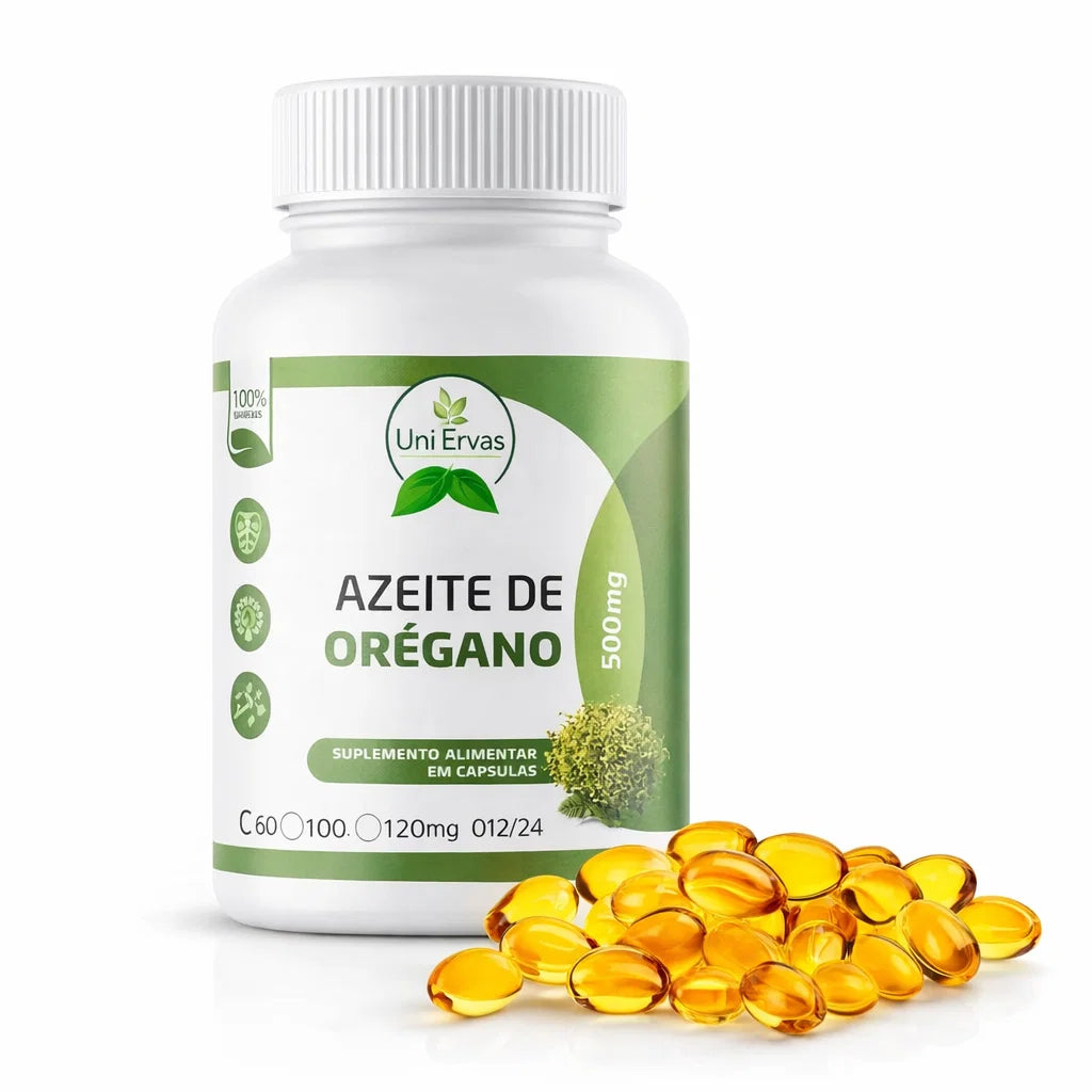 Aceite de Orégano (60 cápsulas) | Tu Antibiótico Natural Poderoso 🌿