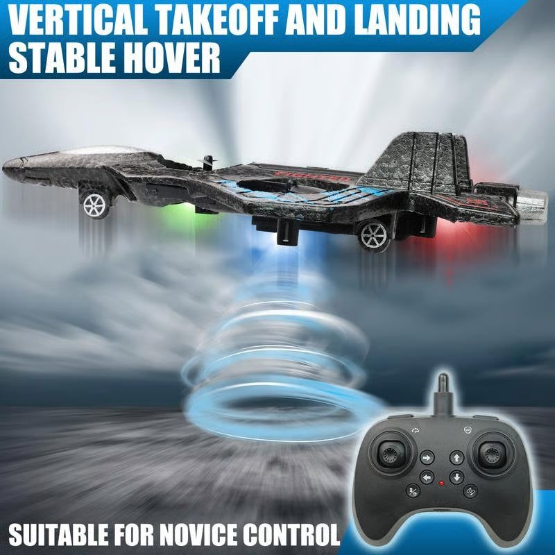 Avión RC Caza con Control Remoto ¡Vive la Emoción de Volar!
