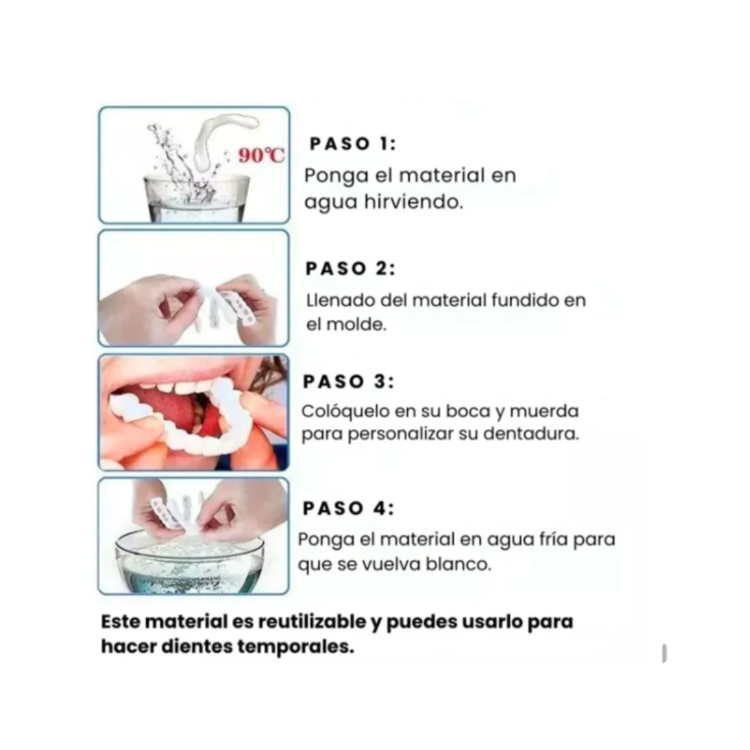 Carillas Dentales SnapOnSmile™ | Compra 1 y Llevate 2