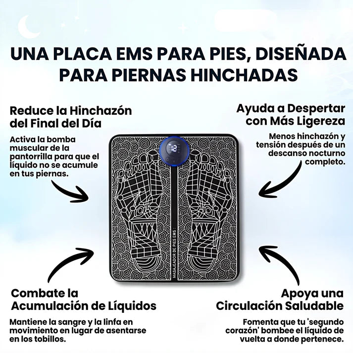 Estimulador EMS para Piernas Hinchadas