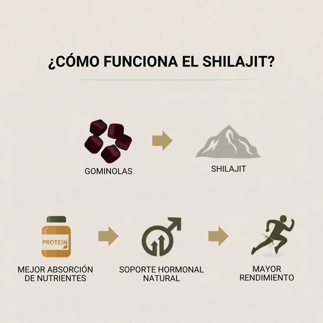 Cómo funciona el Shilajit