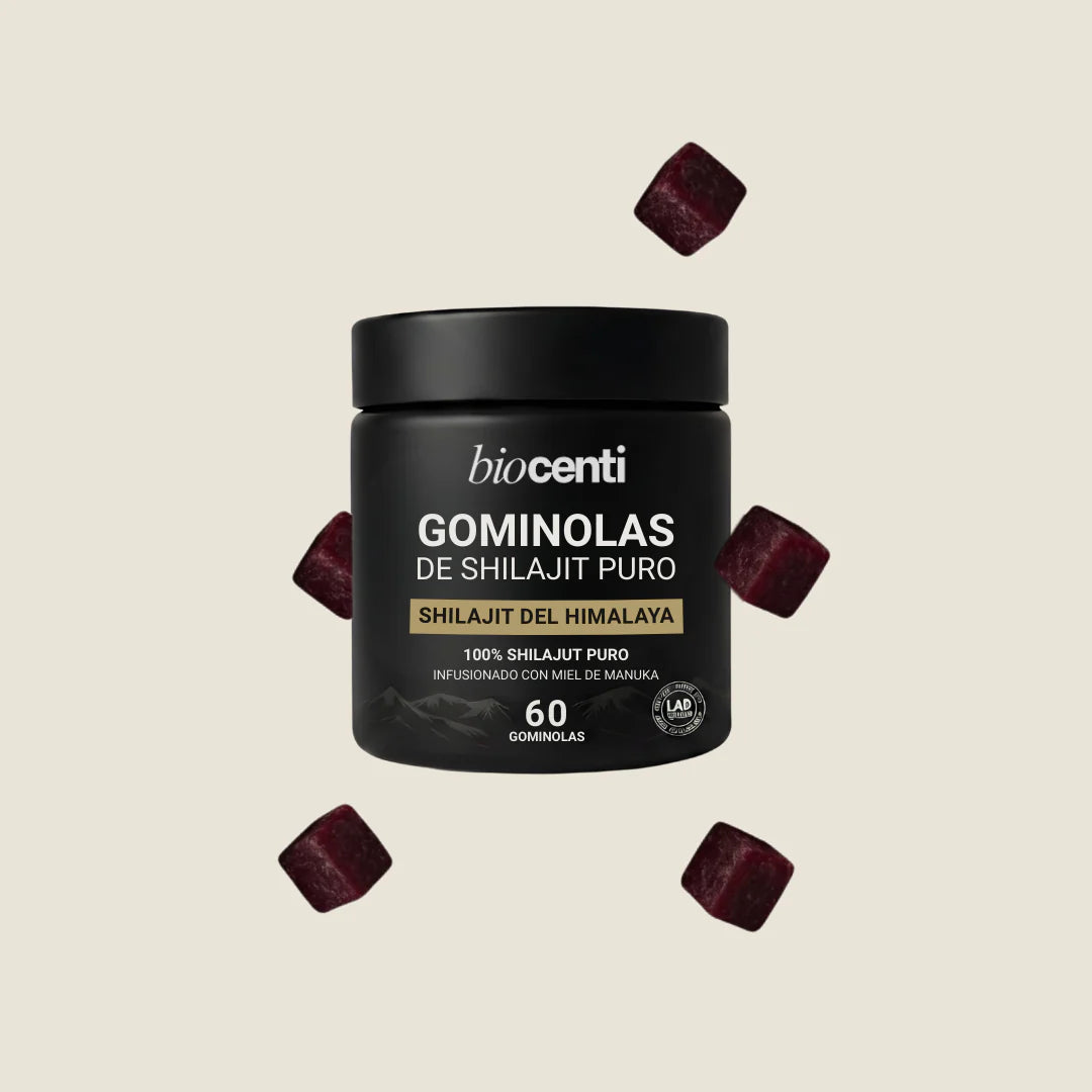 Bote de Gominolas de Shilajit Puro